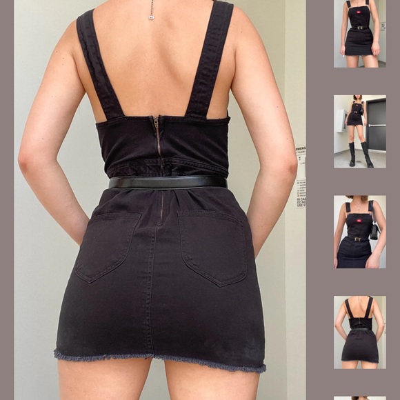 Xs dickies overall mini dress - Picture 2 of 4